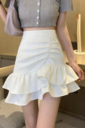 Women's High Waist Mini Skirt