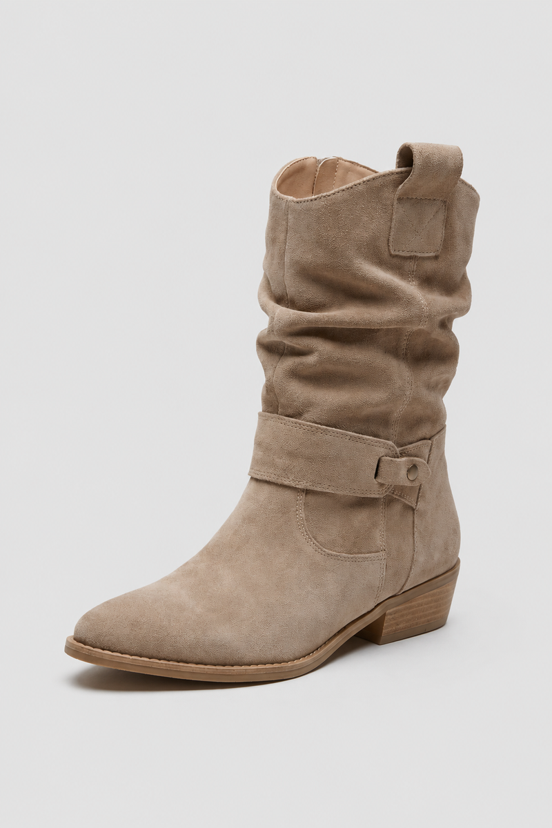 Women's Block Heel Ankle Boots Chunky Mid Heel Stylish Everyday Footwear