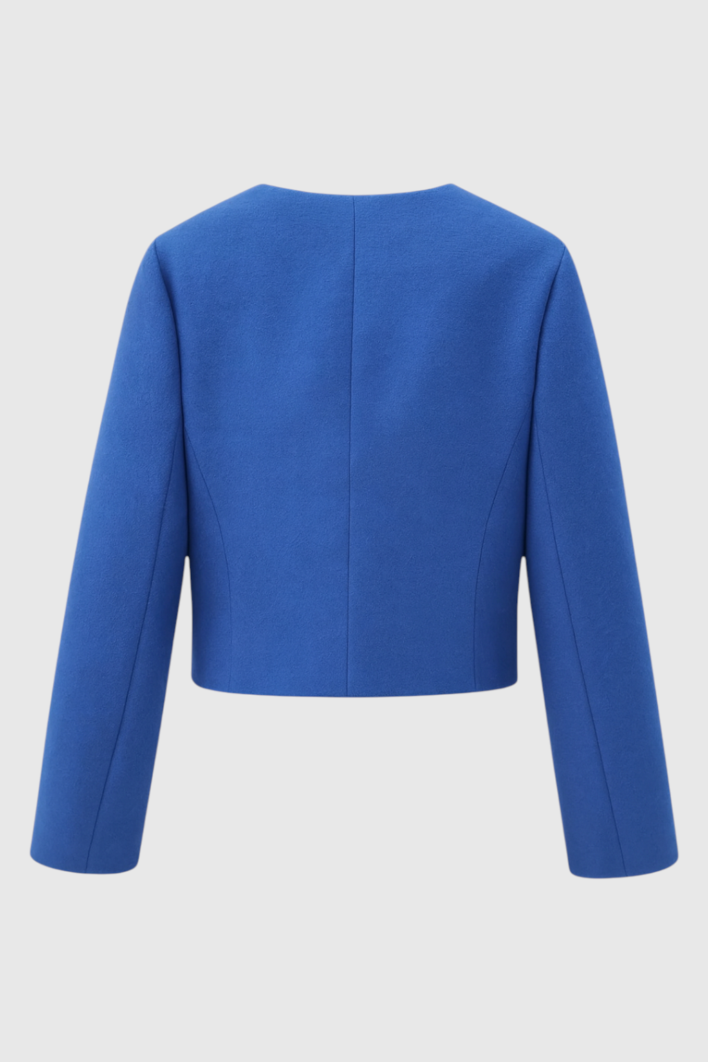 Women's Short Winter Coat Button Closure Stand Collar Stylish Casual