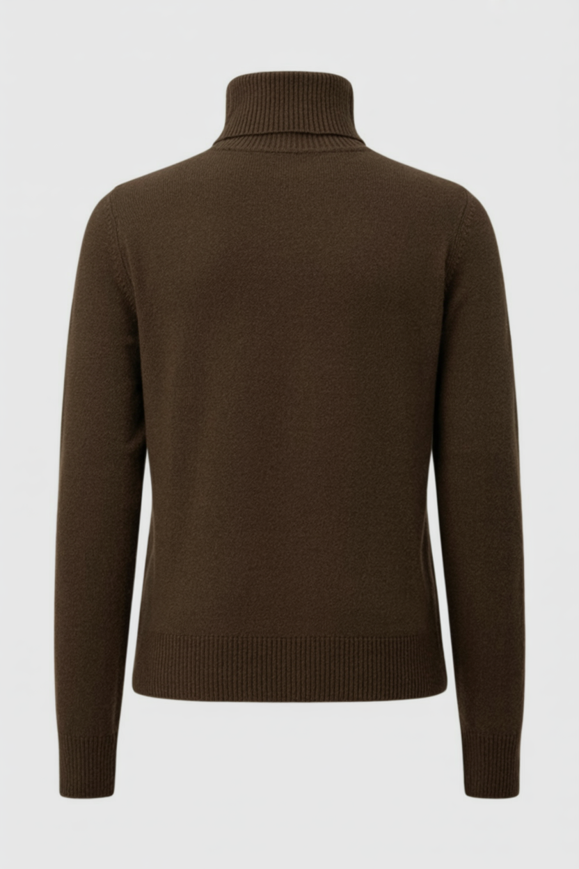 Women's Thermal Turtleneck Sweater Fleece Lined Long Sleeve Cozy Layering