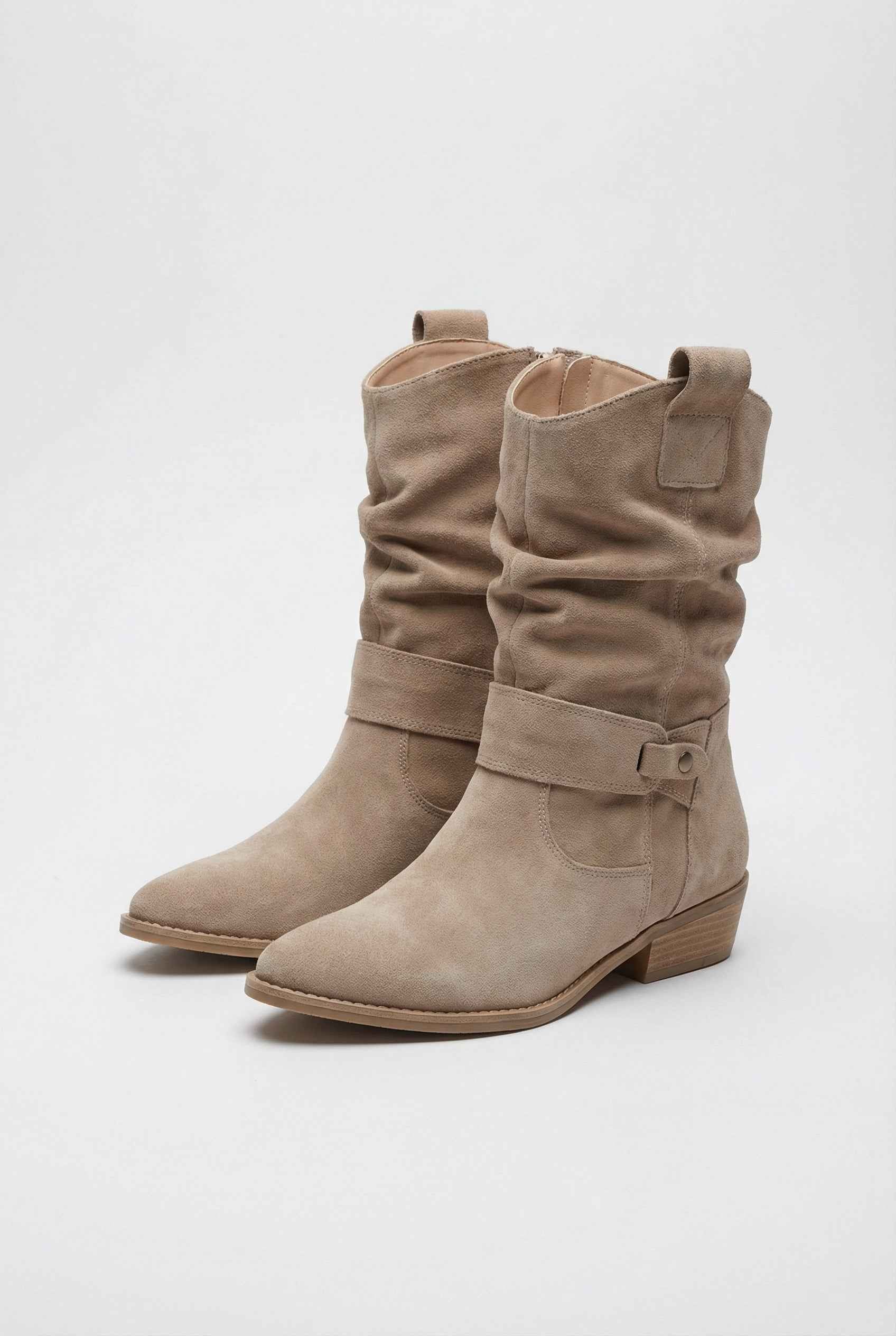 Women's Block Heel Ankle Boots Chunky Mid Heel Stylish Everyday Footwear