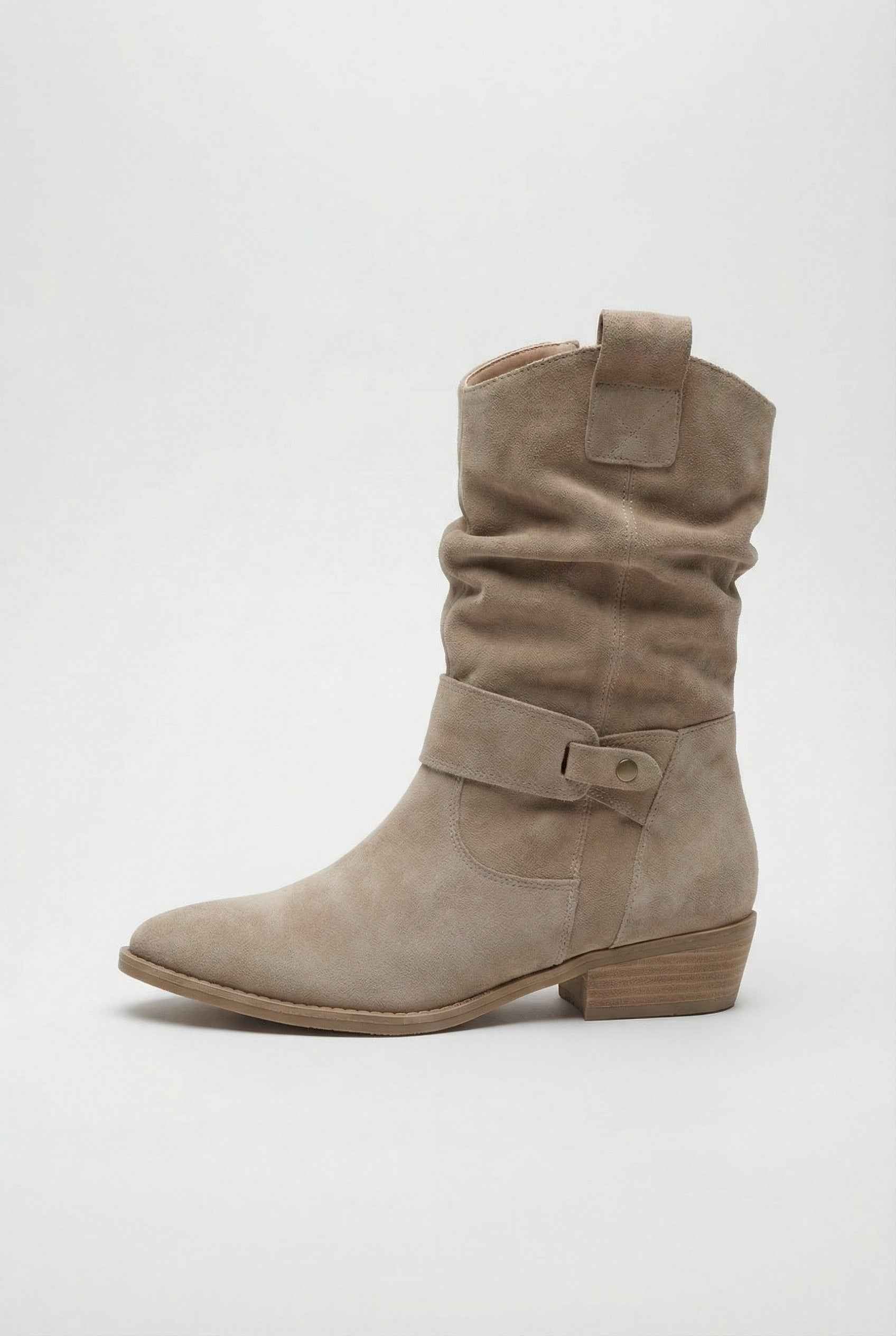 Women's Block Heel Ankle Boots Chunky Mid Heel Stylish Everyday Footwear