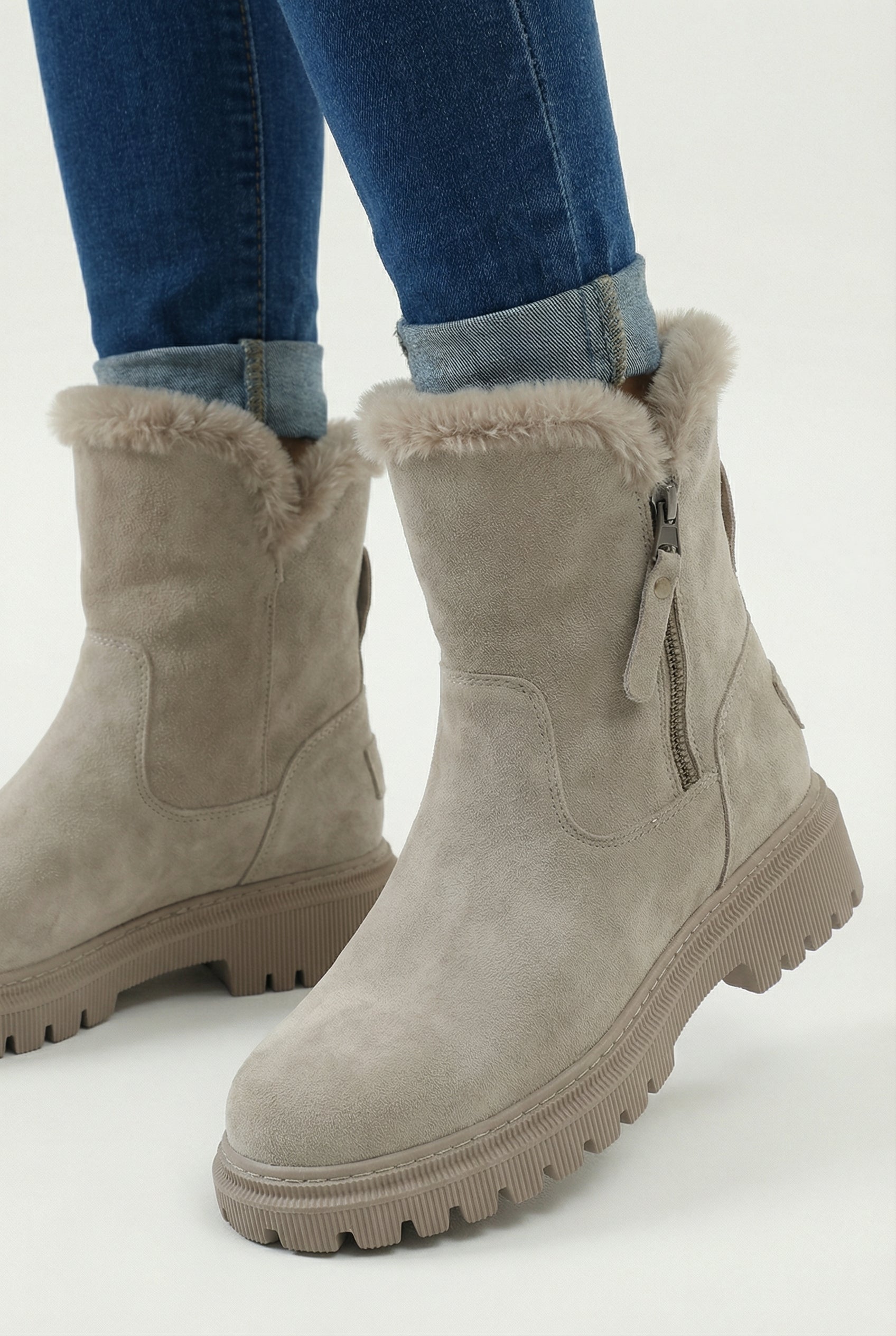 Women's Insulated Snow Boots Waterproof Non-Slip Winter Footwear