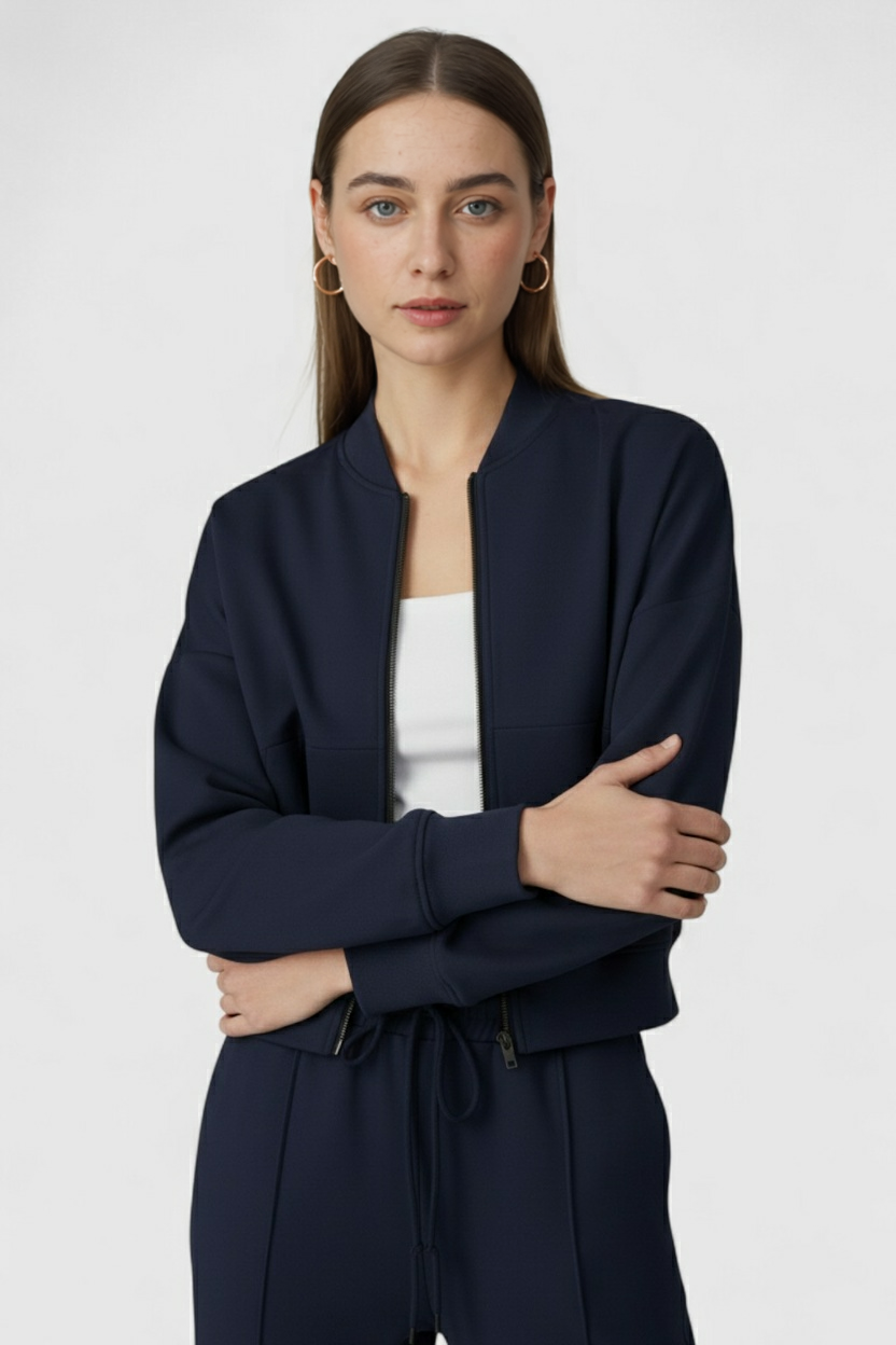 Women's Casual Sweatshirt and Trouser Set Relaxed Fit Long Sleeve Comfortable Everyday Wear