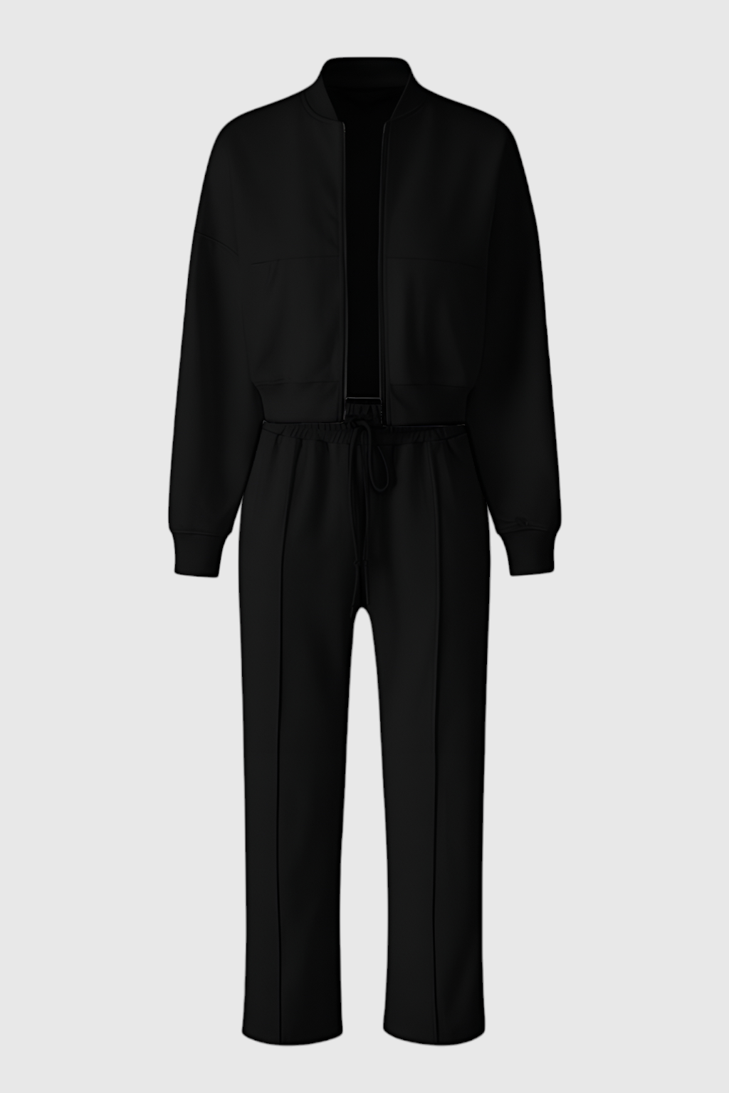 Women's Casual Sweatshirt and Trouser Set Relaxed Fit Long Sleeve Comfortable Everyday Wear