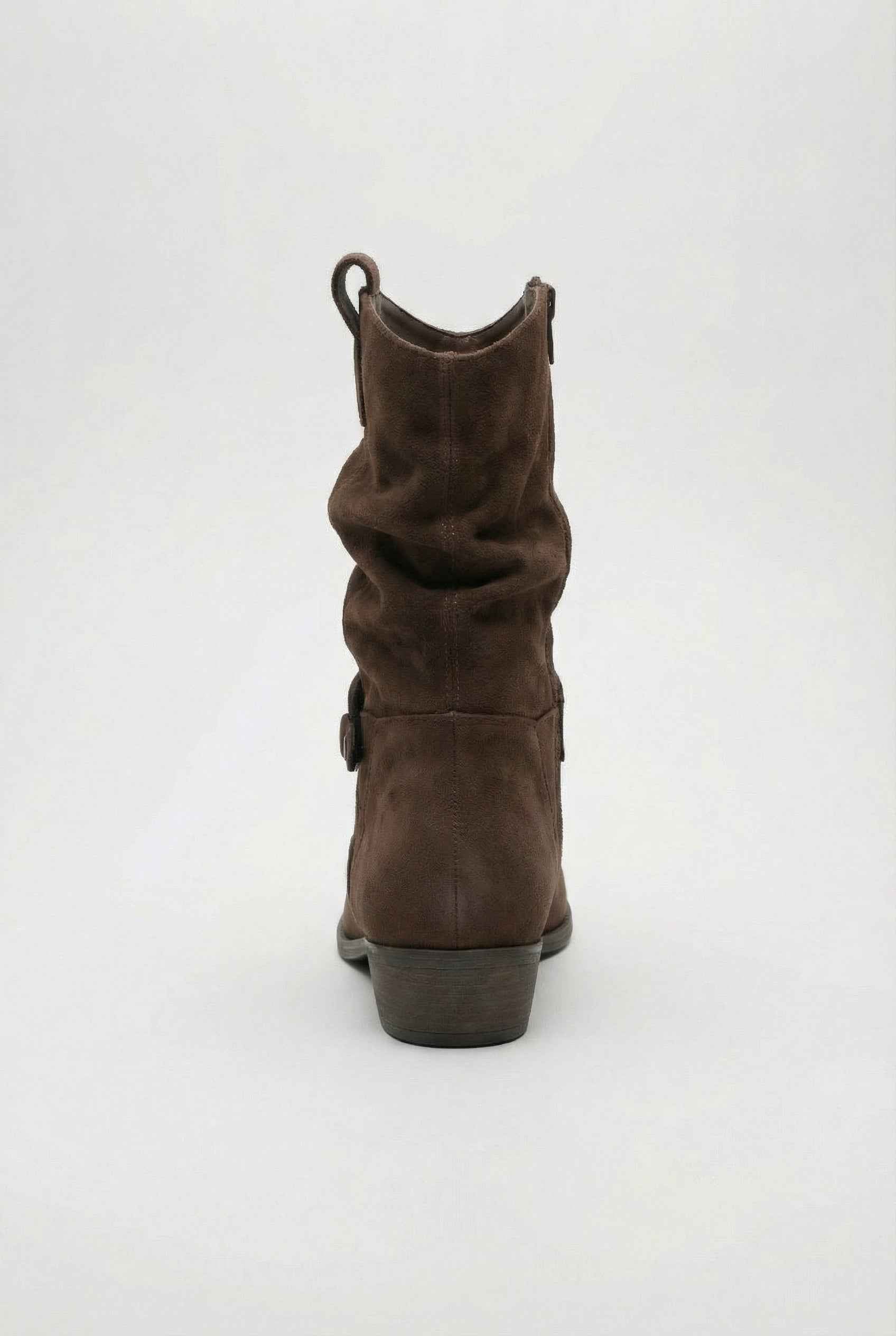 Women's Chunky Block Heel Ankle Boots Retro 70s Style Everyday Fashion