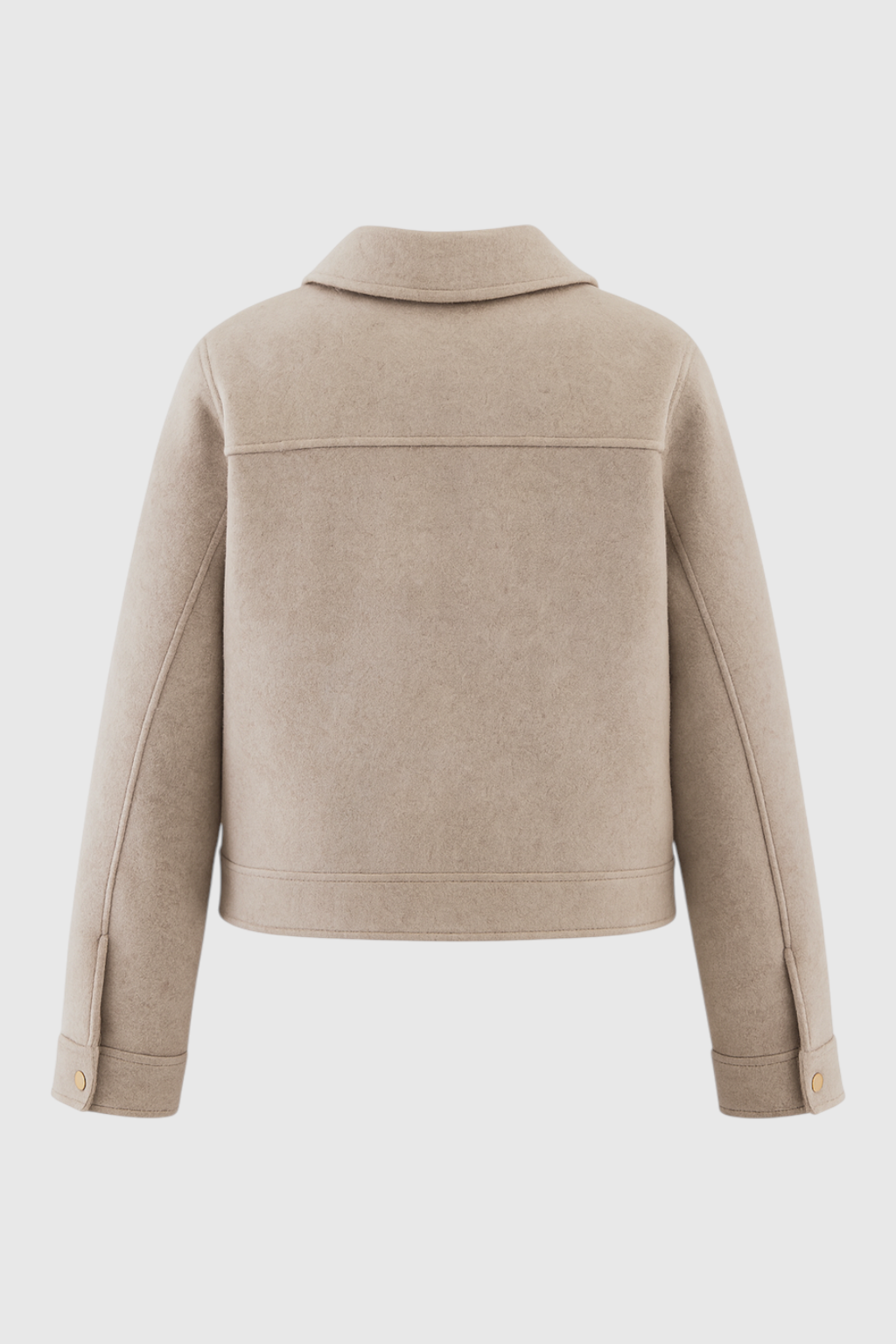 Women's Soft Zip Jacket Relaxed Fit Long Sleeve Casual Layering