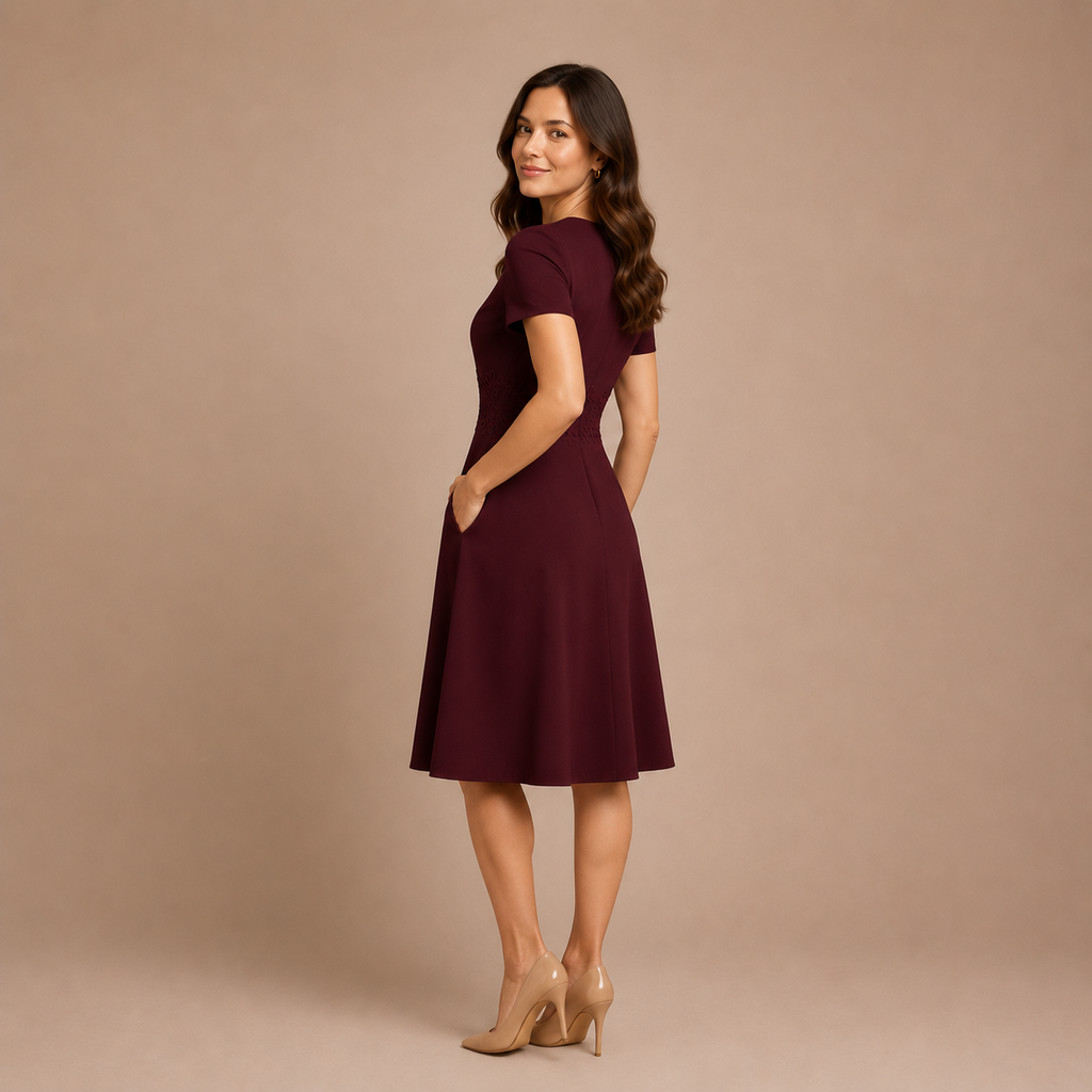 Jacy - Lace Waist Dress