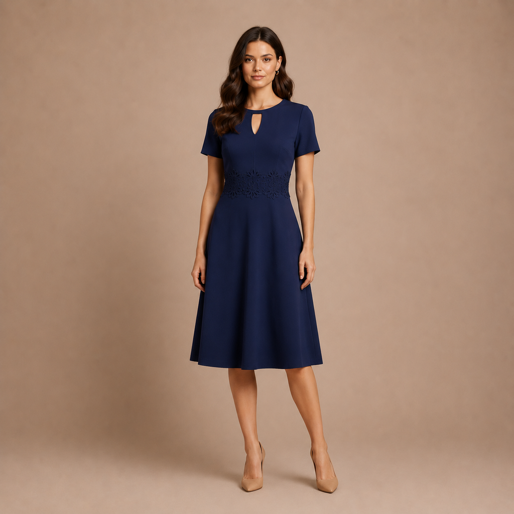 Jacy - Lace Waist Dress