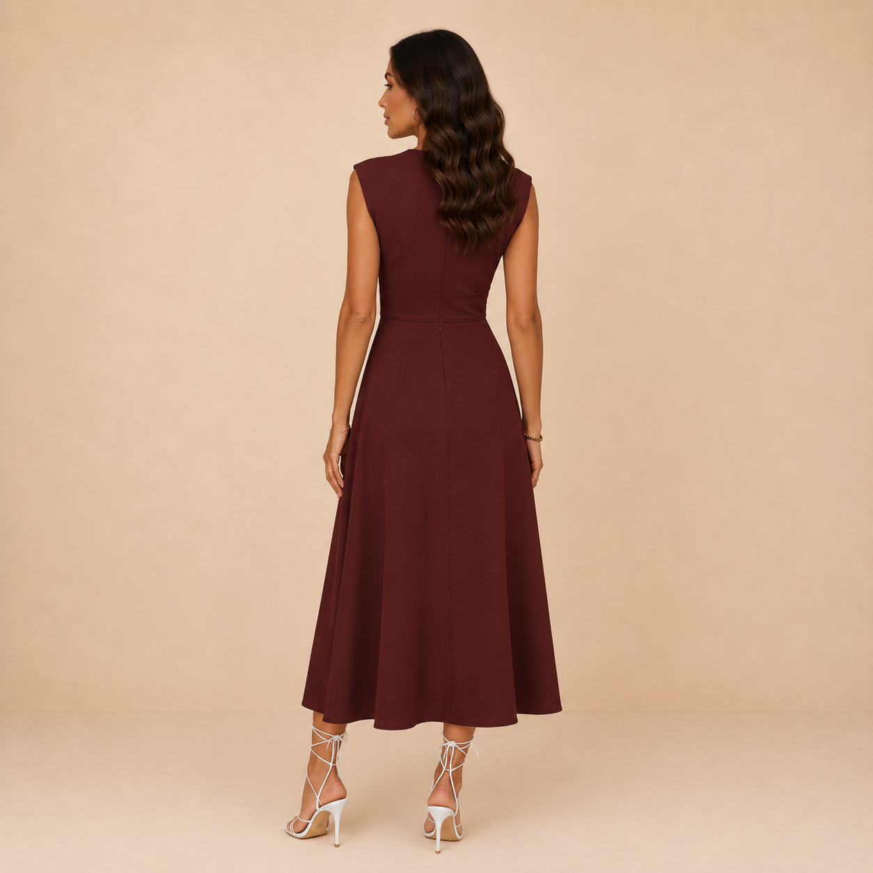 Nova - Sleeveless Belted Dress