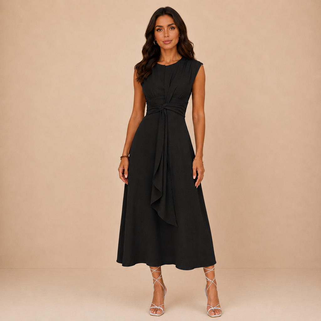 Nova - Sleeveless Belted Dress