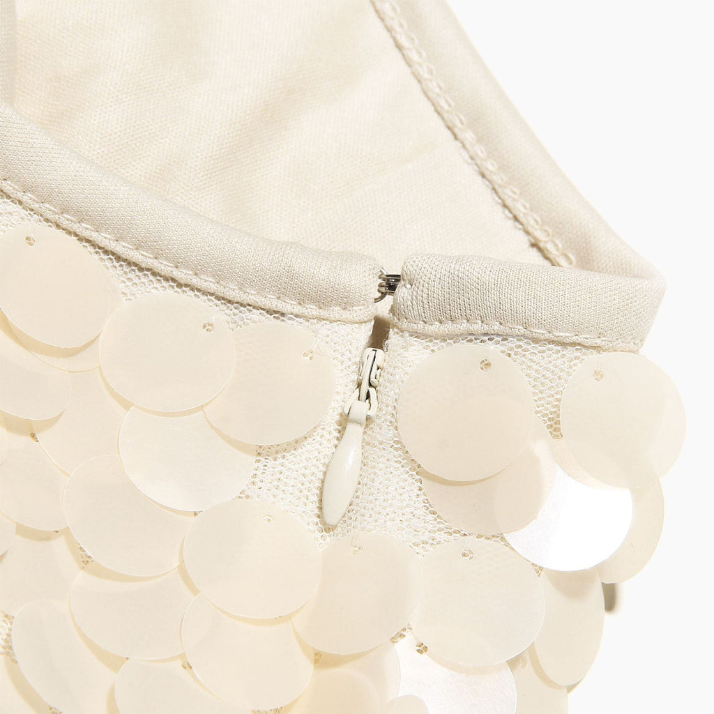 Women's Elegant Sequin Midi Skirt