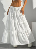 Women's Elegant High-Waisted Maxi Skirt