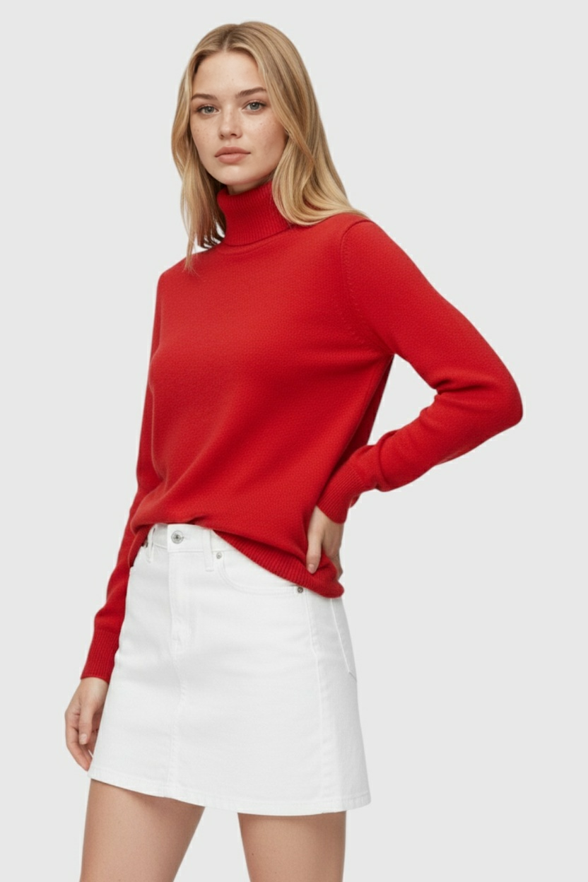Women's Thermal Jumper Long Sleeve Crew Neck Cozy Stylish Casual