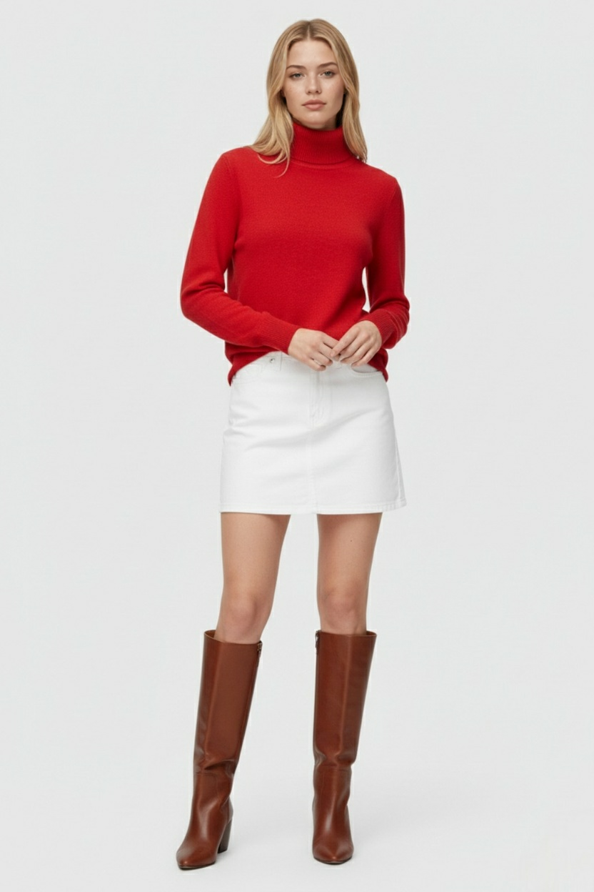 Women's Thermal Jumper Long Sleeve Crew Neck Cozy Stylish Casual