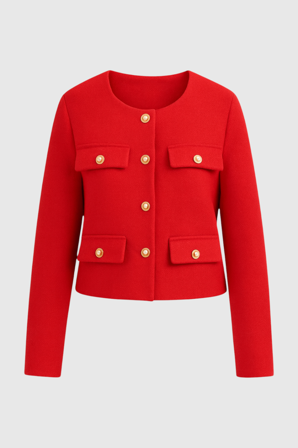 Women's Quilted Short Jacket Stylish Warm Winter Layering Casual