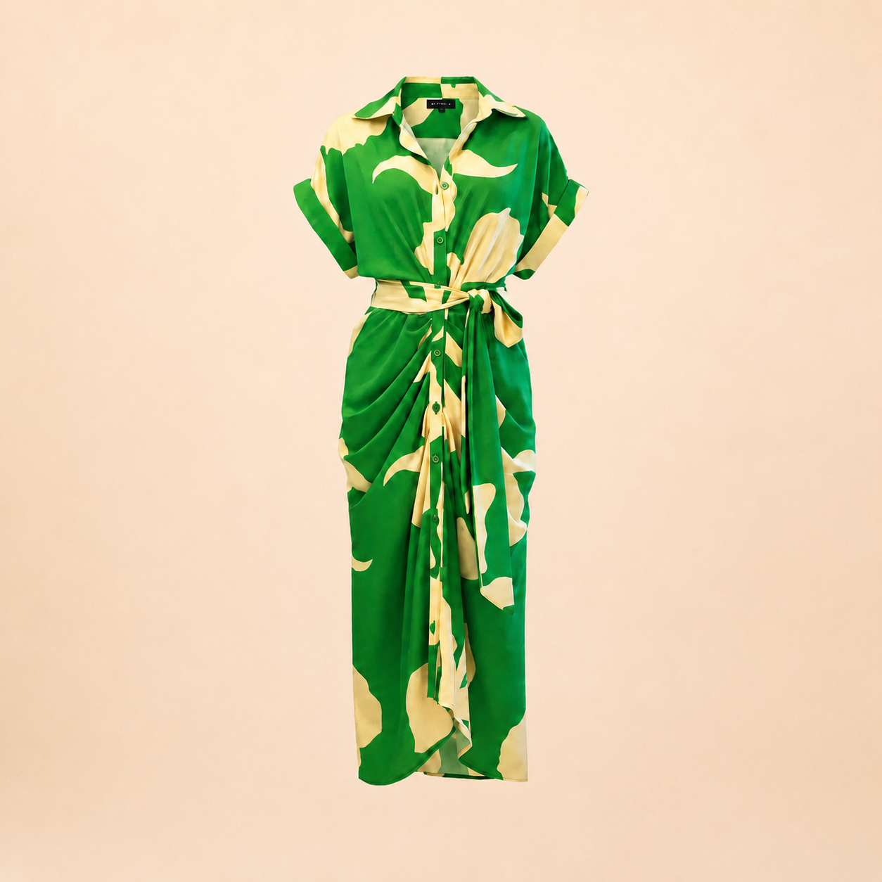 Serena - Woman's Belted Maxi Dress
