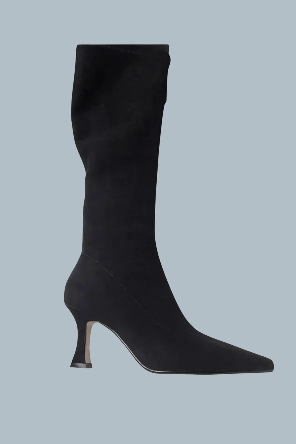 Women's Suede-Style Over-the-Knee Thigh-High Heeled Boots