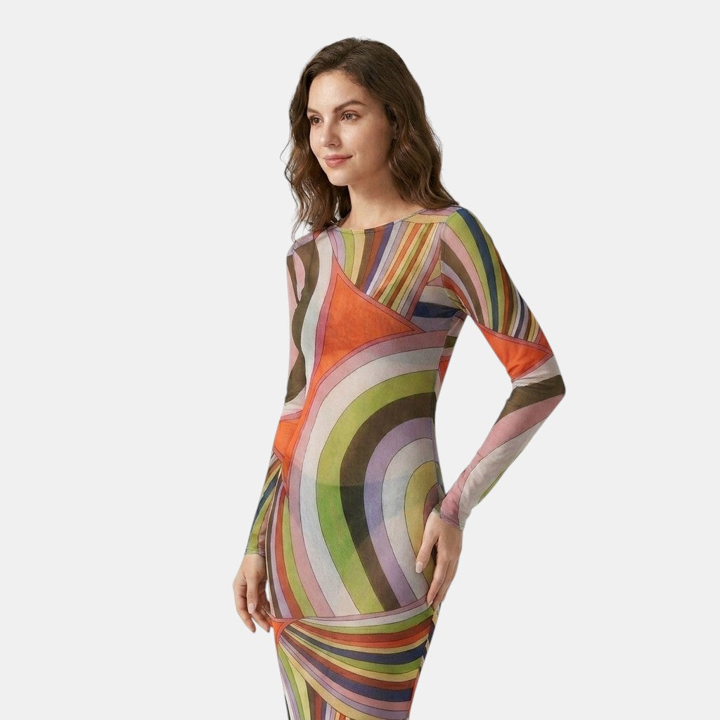 Women's Printed Maxi Dress