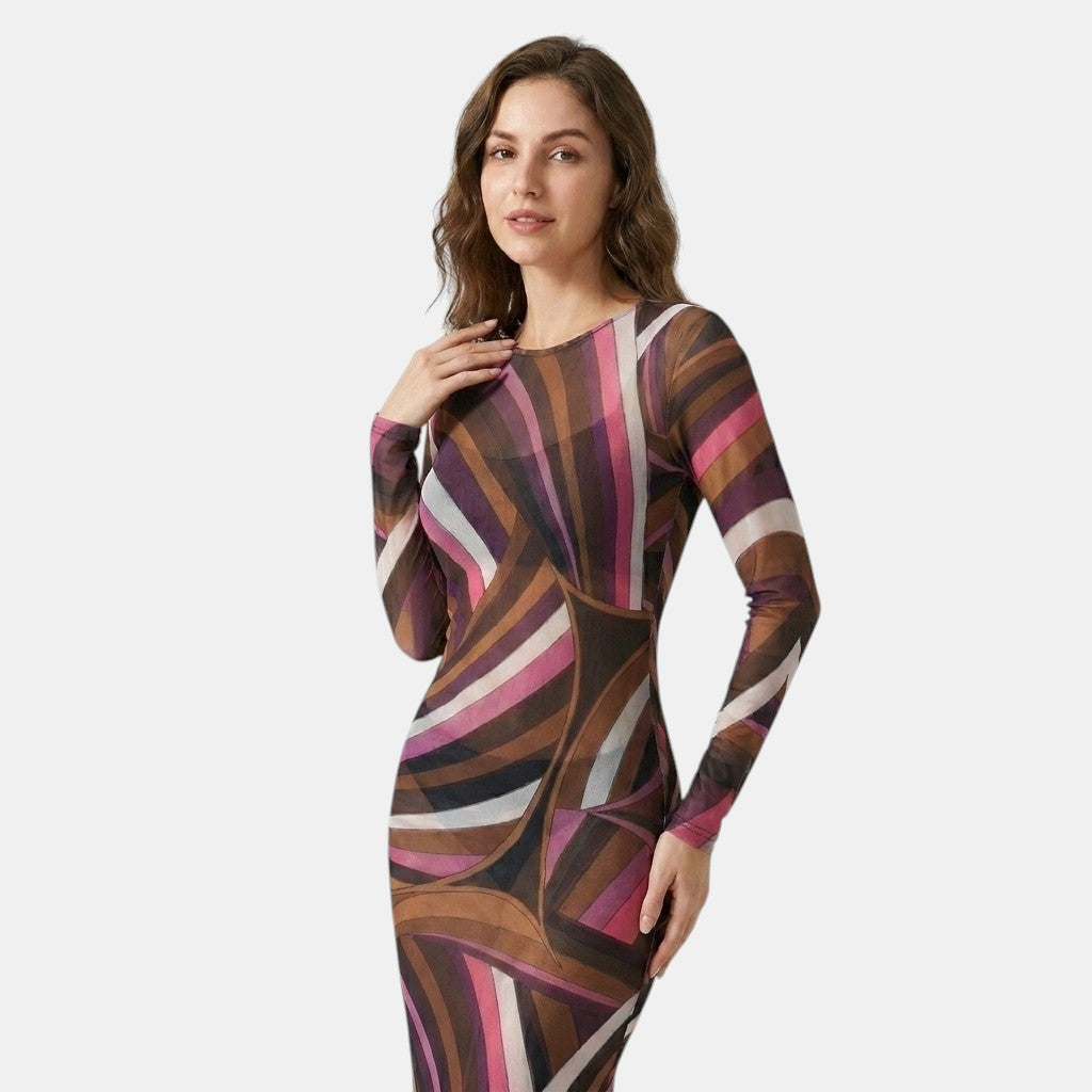 Women's Printed Maxi Dress