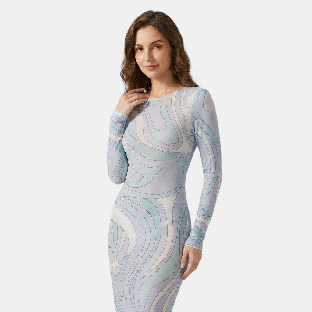 Women's Printed Maxi Dress