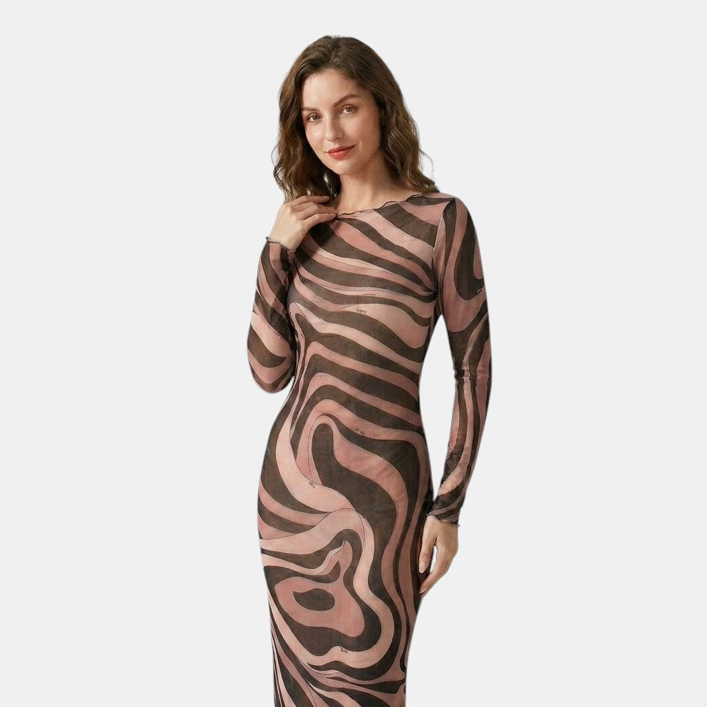 Women's Printed Maxi Dress