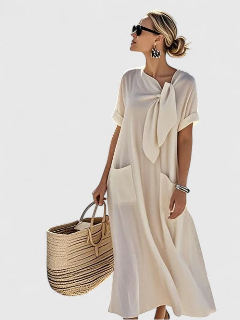 Women's Fit Sleeveless Midi Dress