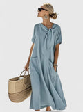 Women's Fit Sleeveless Midi Dress