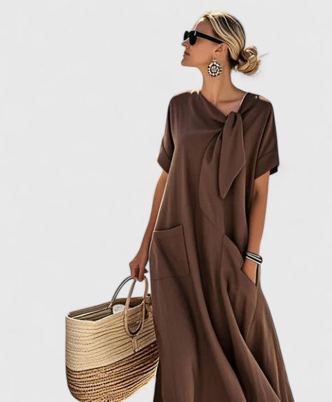 Women's Fit Sleeveless Midi Dress