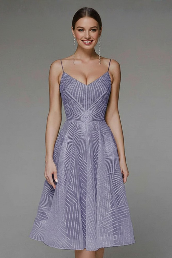 Women's Strap A-Line Midi Dress