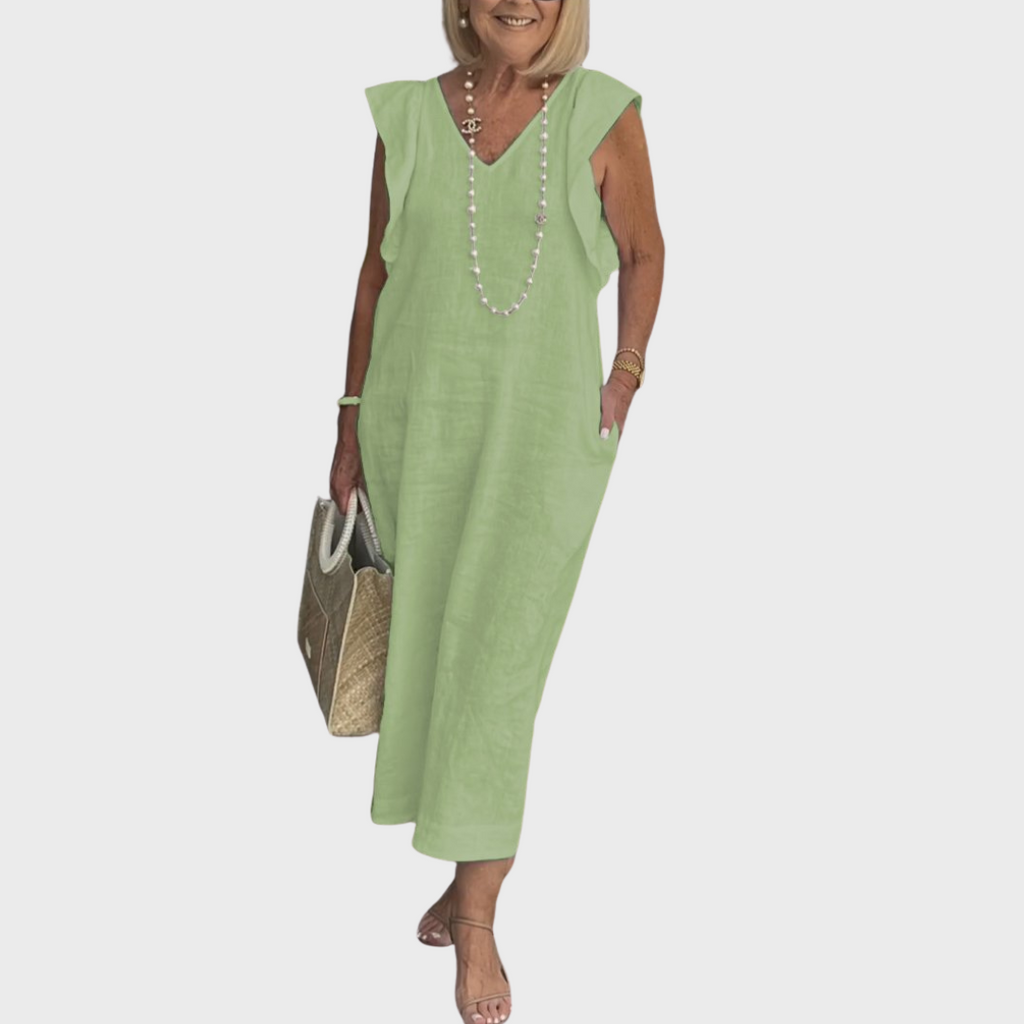Women's Sleeveless Maxi Casual Dress