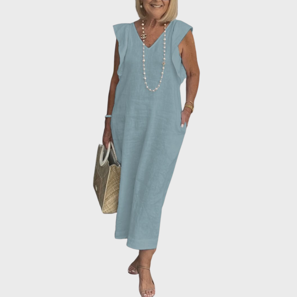 Women's Sleeveless Maxi Casual Dress