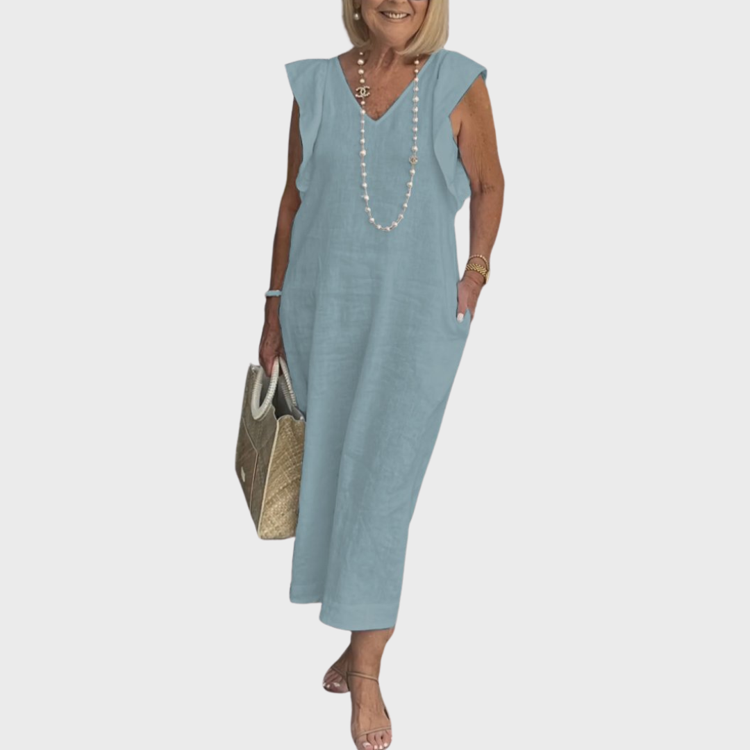 Women's Sleeveless Maxi Casual Dress