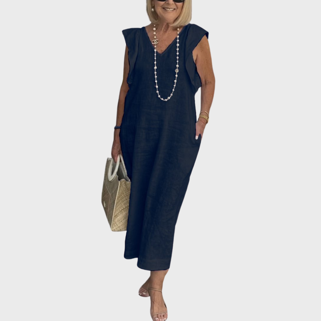 Women's Sleeveless Maxi Casual Dress