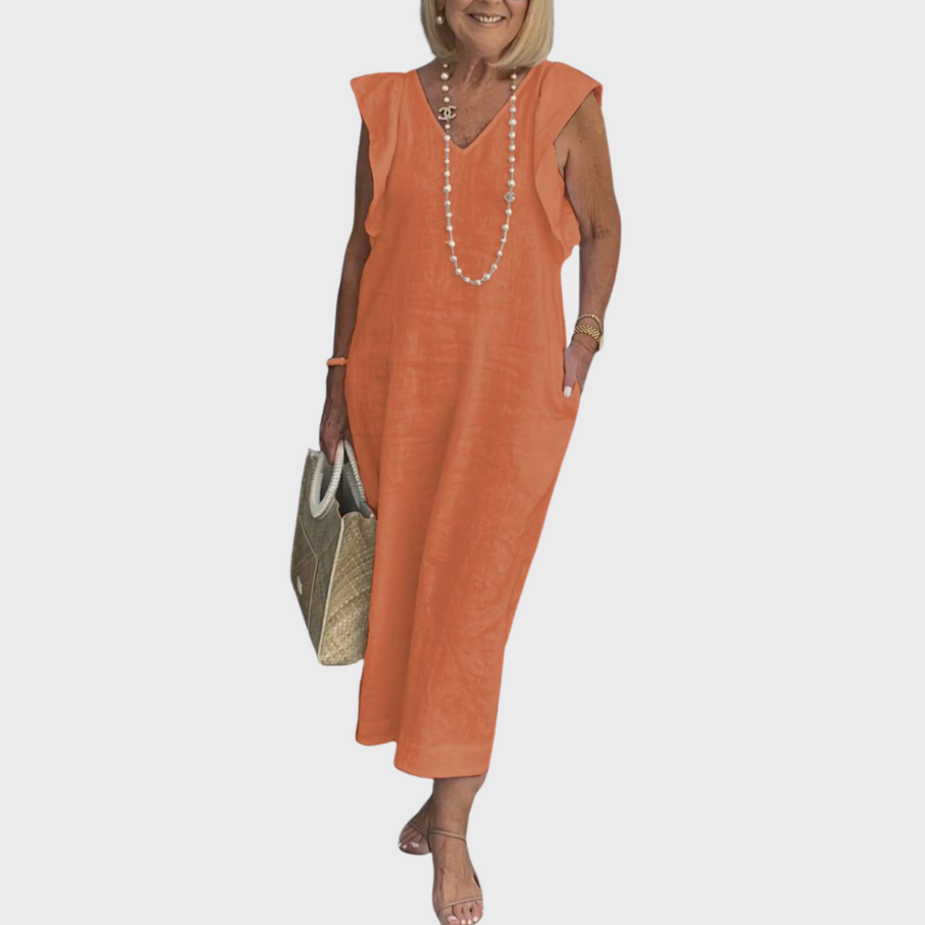 Women's Sleeveless Maxi Casual Dress