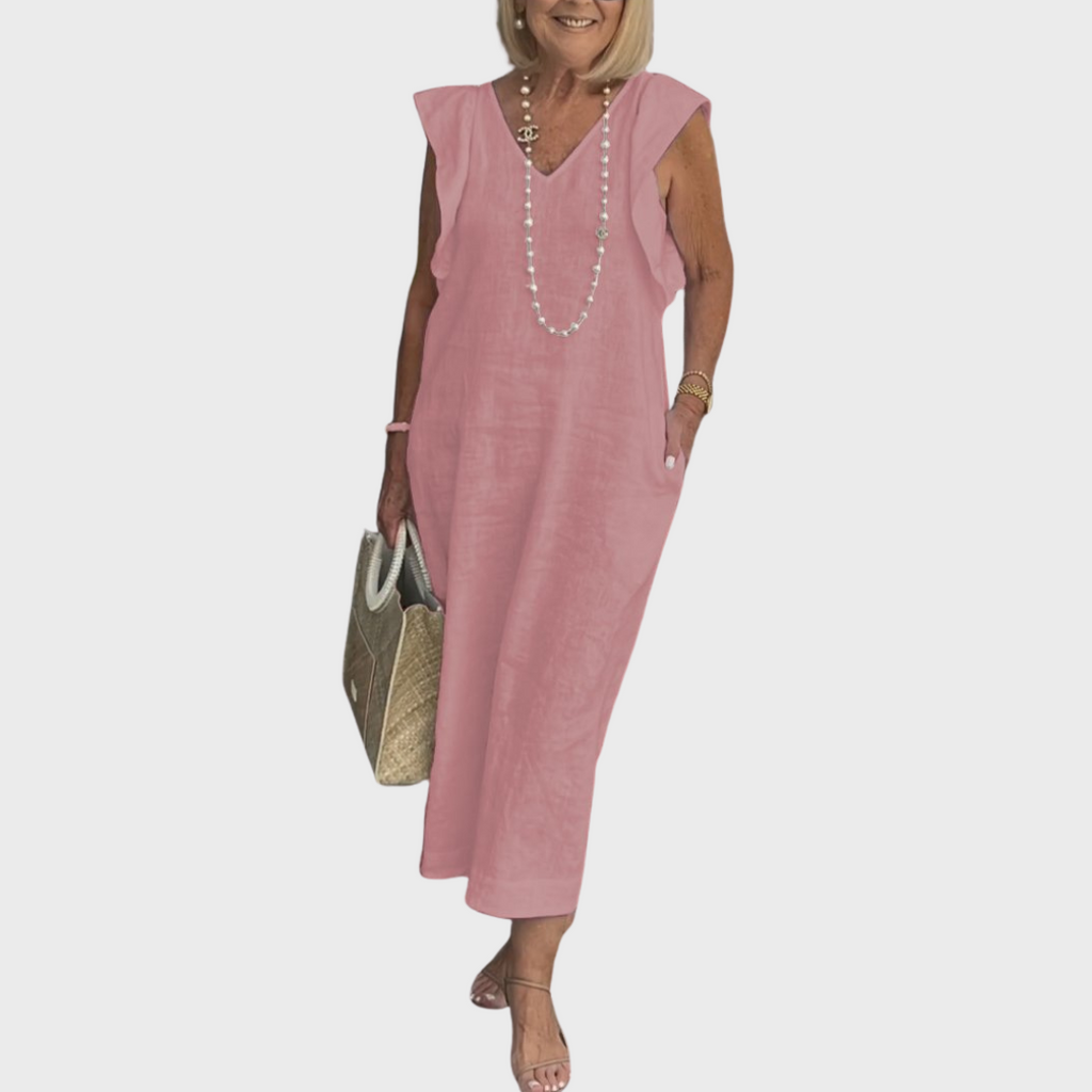 Women's Sleeveless Maxi Casual Dress