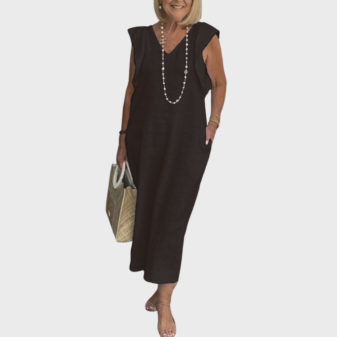 Women's Sleeveless Maxi Casual Dress