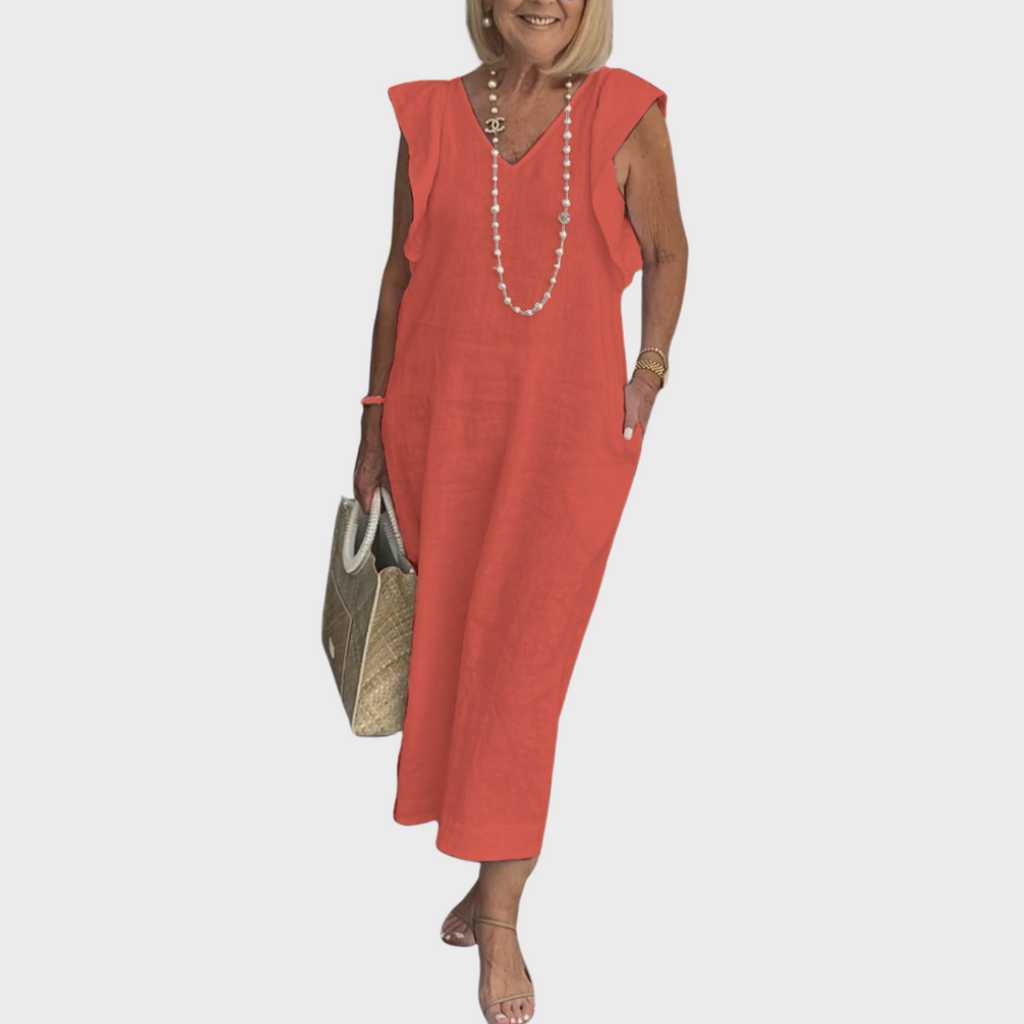 Women's Sleeveless Maxi Casual Dress