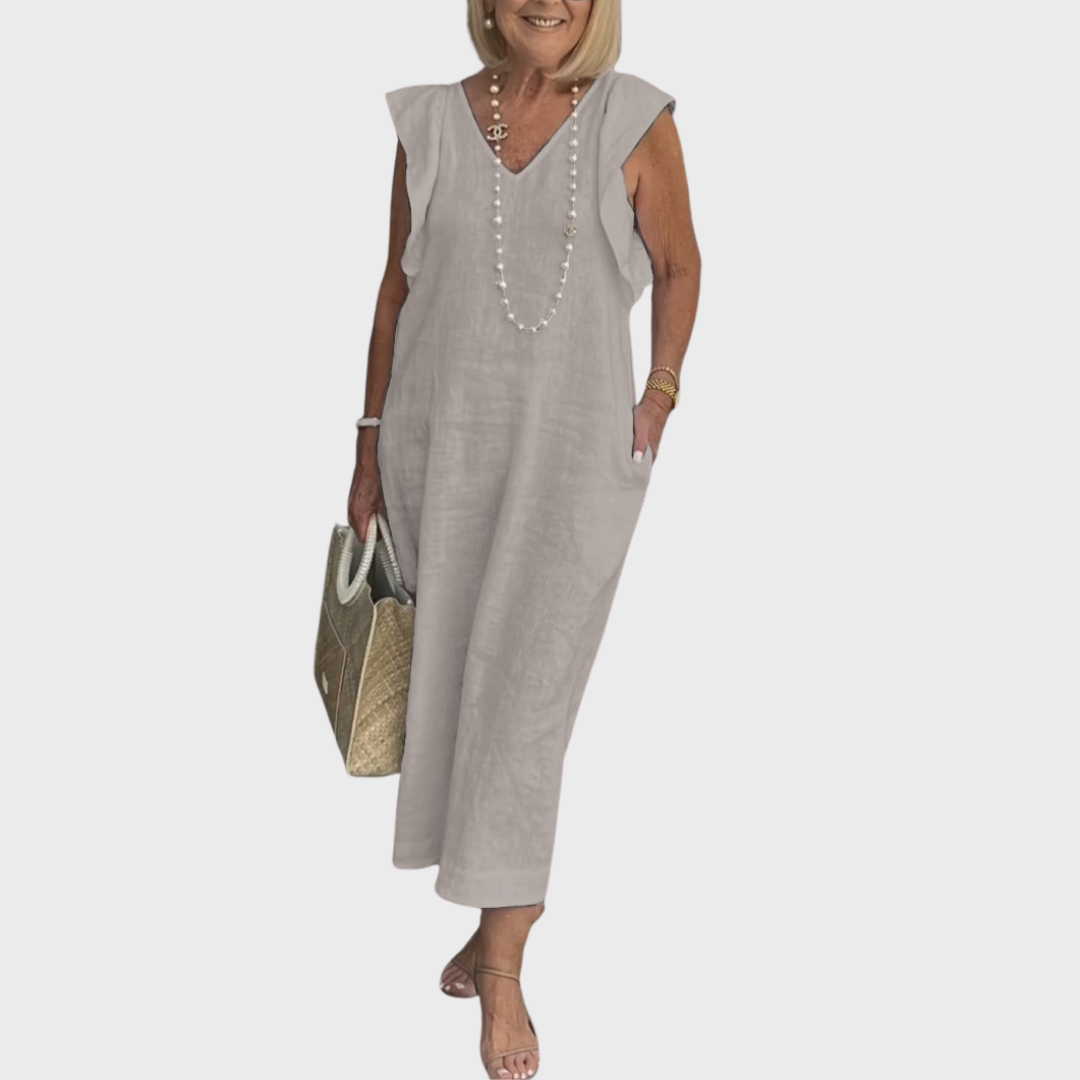 Women's Sleeveless Maxi Casual Dress