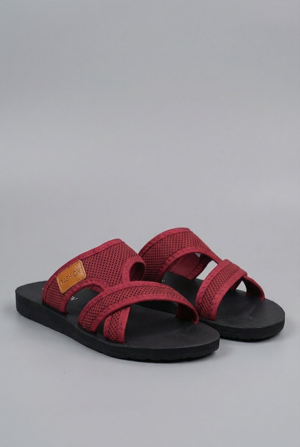 Women's Breathable Mesh Cross-Strap Comfort Slippers