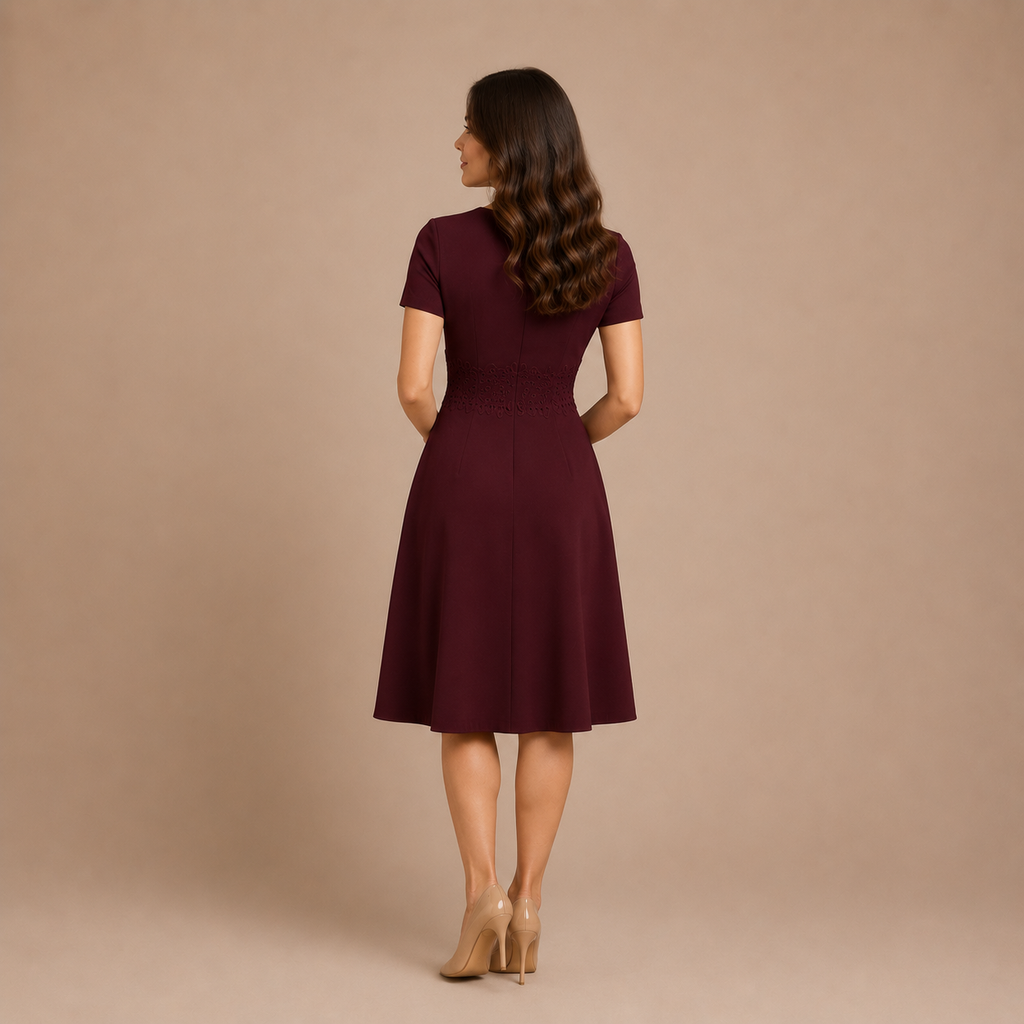 Jacy - Lace Waist Dress