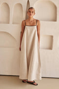 Women's Slim Fit Strap Maxi Dress