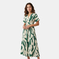Women's Maxi Dress Elegant V-Neck Style