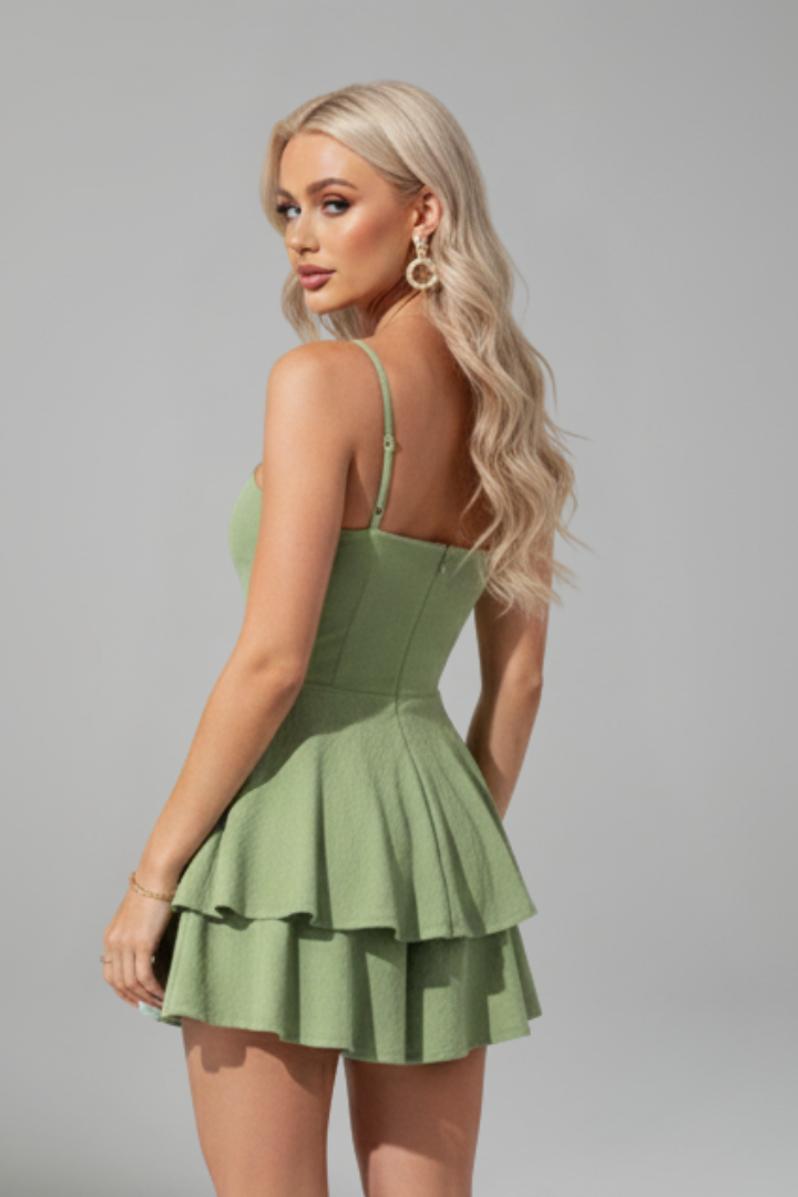 Women's Flared Mini Dress