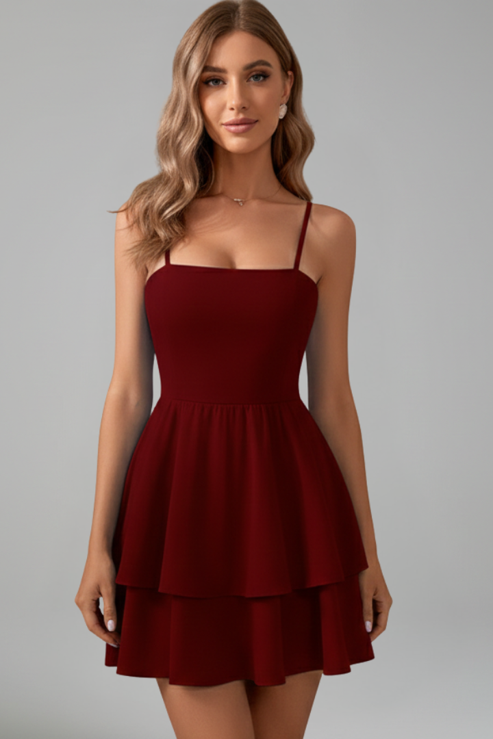 Women's Flared Mini Dress